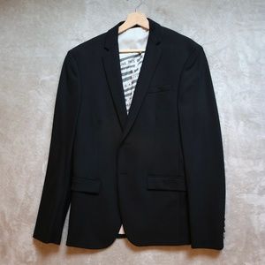 Zara Man Black Blazer Men's 40 US
